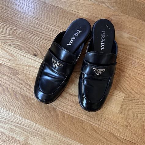 prada muts dames|designer prada mules.